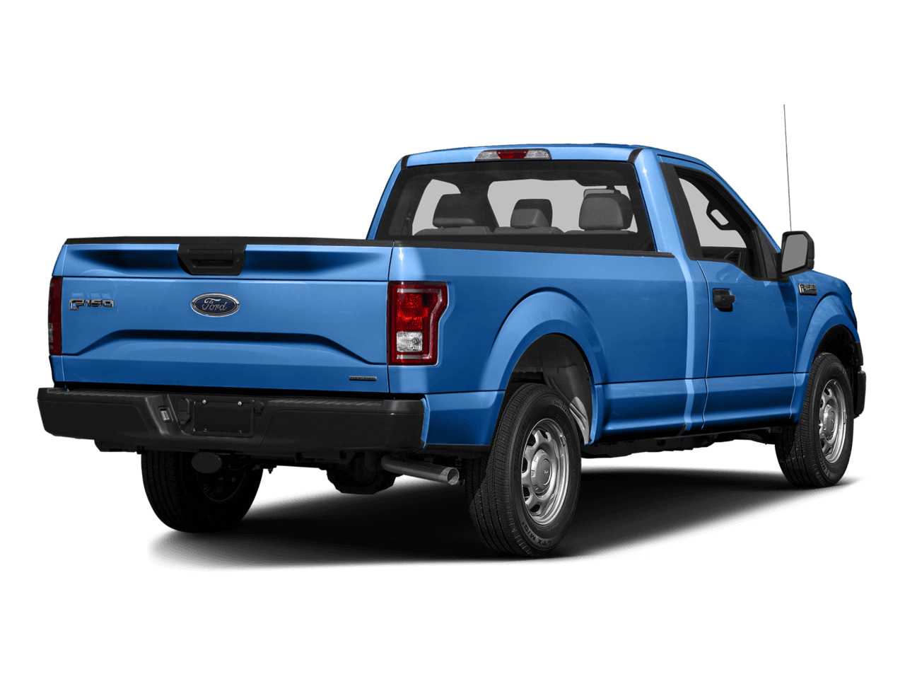 2016 Ford F-150 2WD Reg Cab 122.5" XL - Rear 3/4, facing to the right