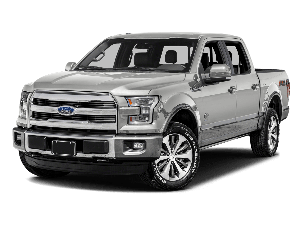 2016 Ford F-150 4WD SuperCrew 157" King Ranch - Front 3/4, facing to the left