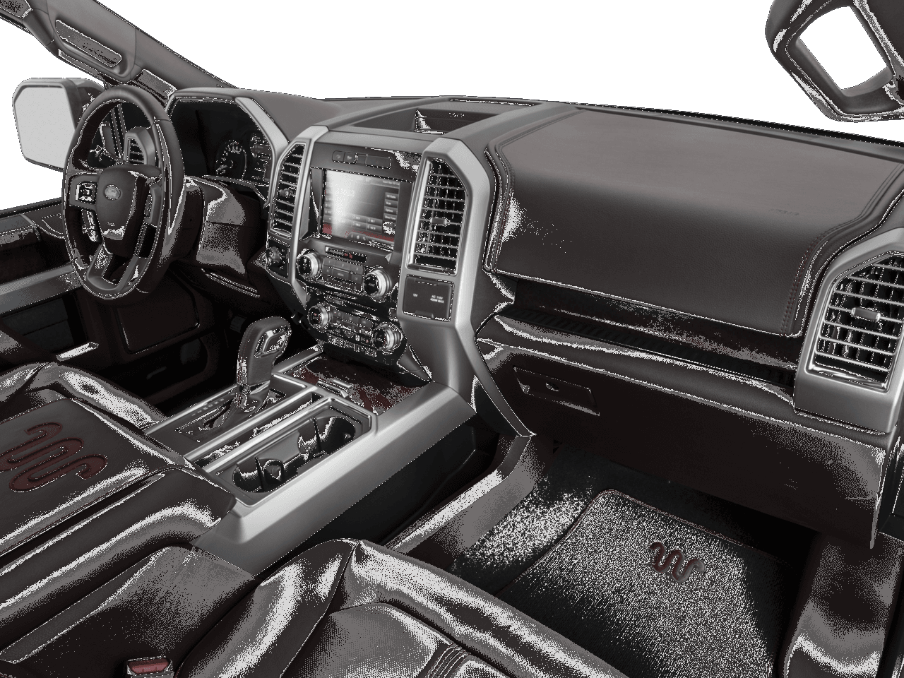 2016 Ford F-150 4WD SuperCrew 157" King Ranch - Interior Passenger Dash