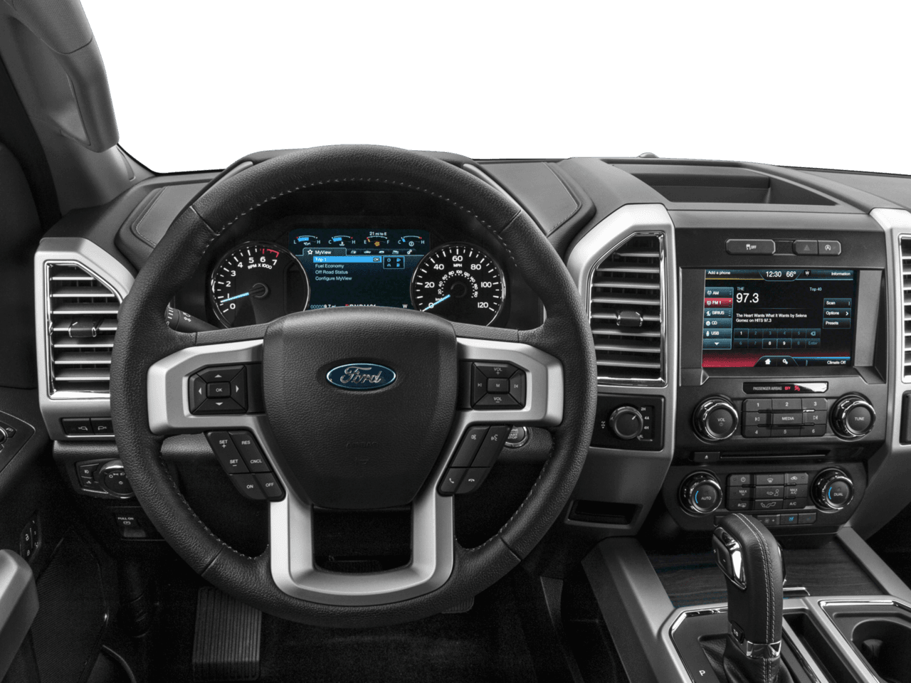 2016 Ford F-150 4WD SuperCab 163" Lariat - Interior Drivers Dash