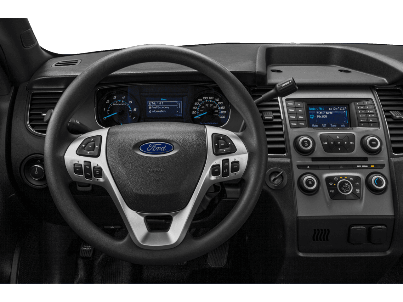 2016 Ford Sedan Police Interceptor 4dr Sdn FWD - Interior Drivers Dash