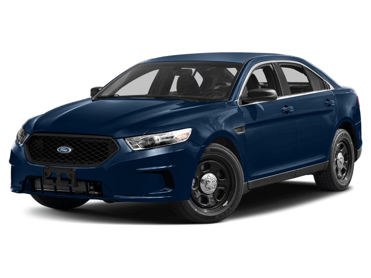 2016 Ford Sedan Police Interceptor 4dr Sdn FWD - Front 3/4, facing to the left