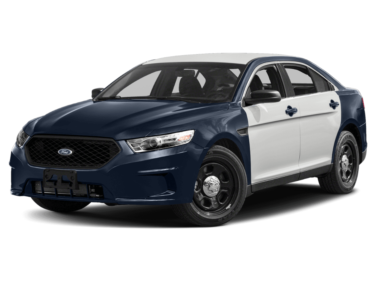 2016 Ford Sedan Police Interceptor 4dr Sdn FWD - Front 3/4, facing to the left