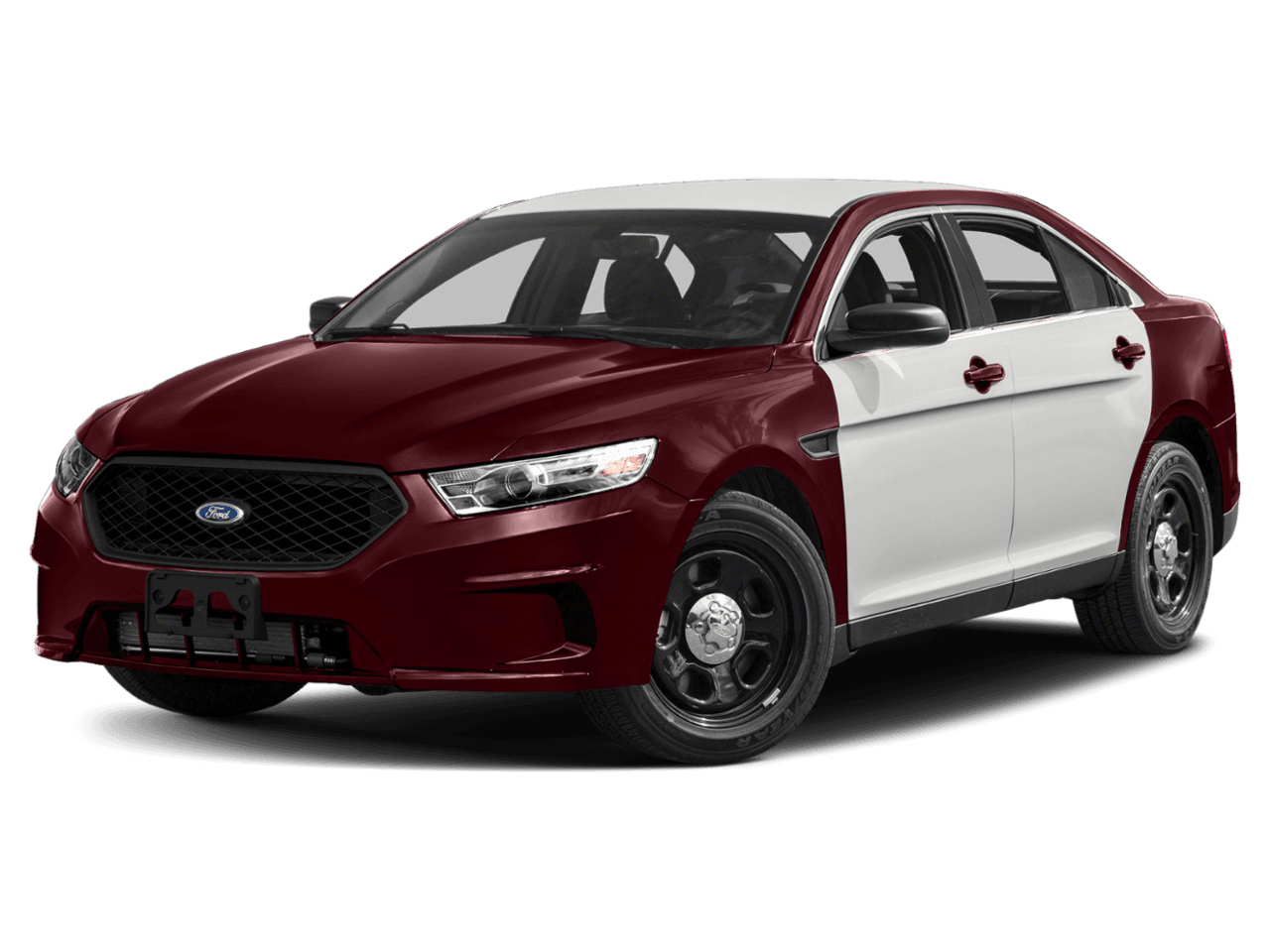 2016 Ford Sedan Police Interceptor 4dr Sdn FWD - Front 3/4, facing to the left