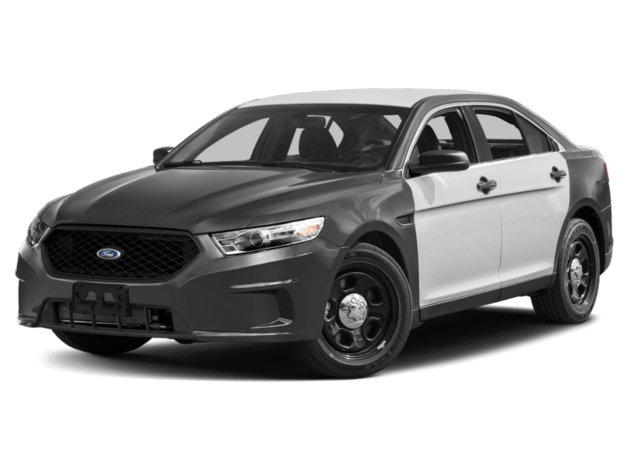 2016 Ford Sedan Police Interceptor 4dr Sdn AWD - Front 3/4, facing to the left