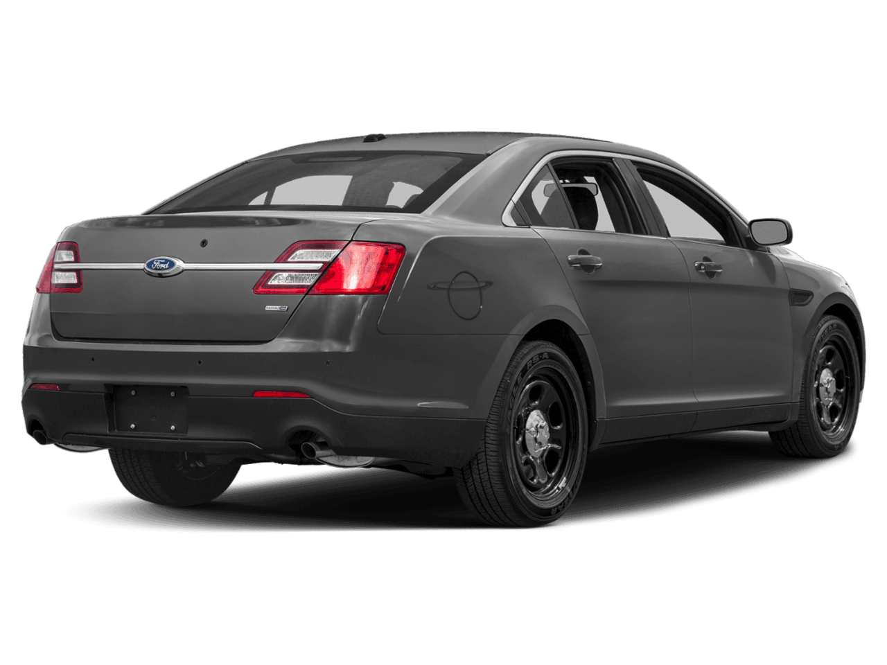 2016 Ford Sedan Police Interceptor 4dr Sdn AWD - Rear 3/4, facing to the right
