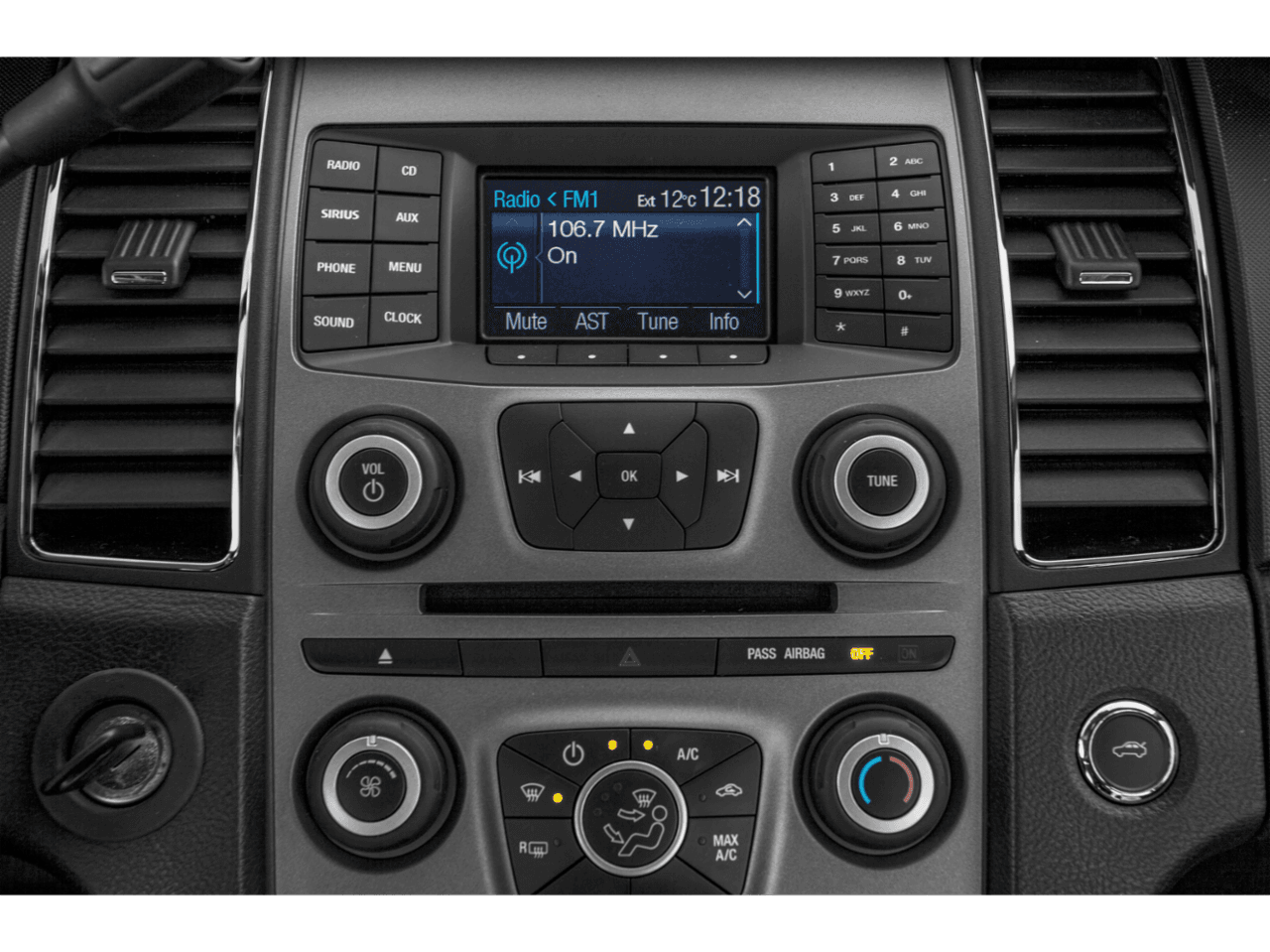 2016 Ford Sedan Police Interceptor 4dr Sdn AWD - Interior Stereo System