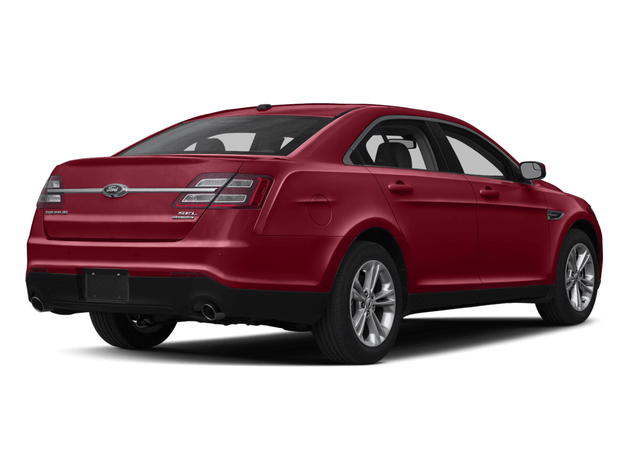 2016 Ford Taurus 4dr Sdn SEL FWD - Rear 3/4, facing to the right