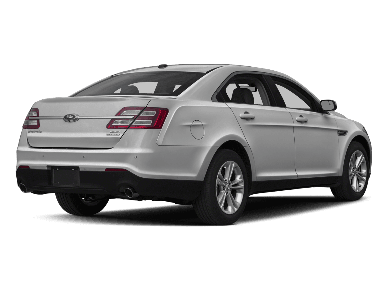 2016 Ford Taurus 4dr Sdn SEL FWD - Rear 3/4, facing to the right