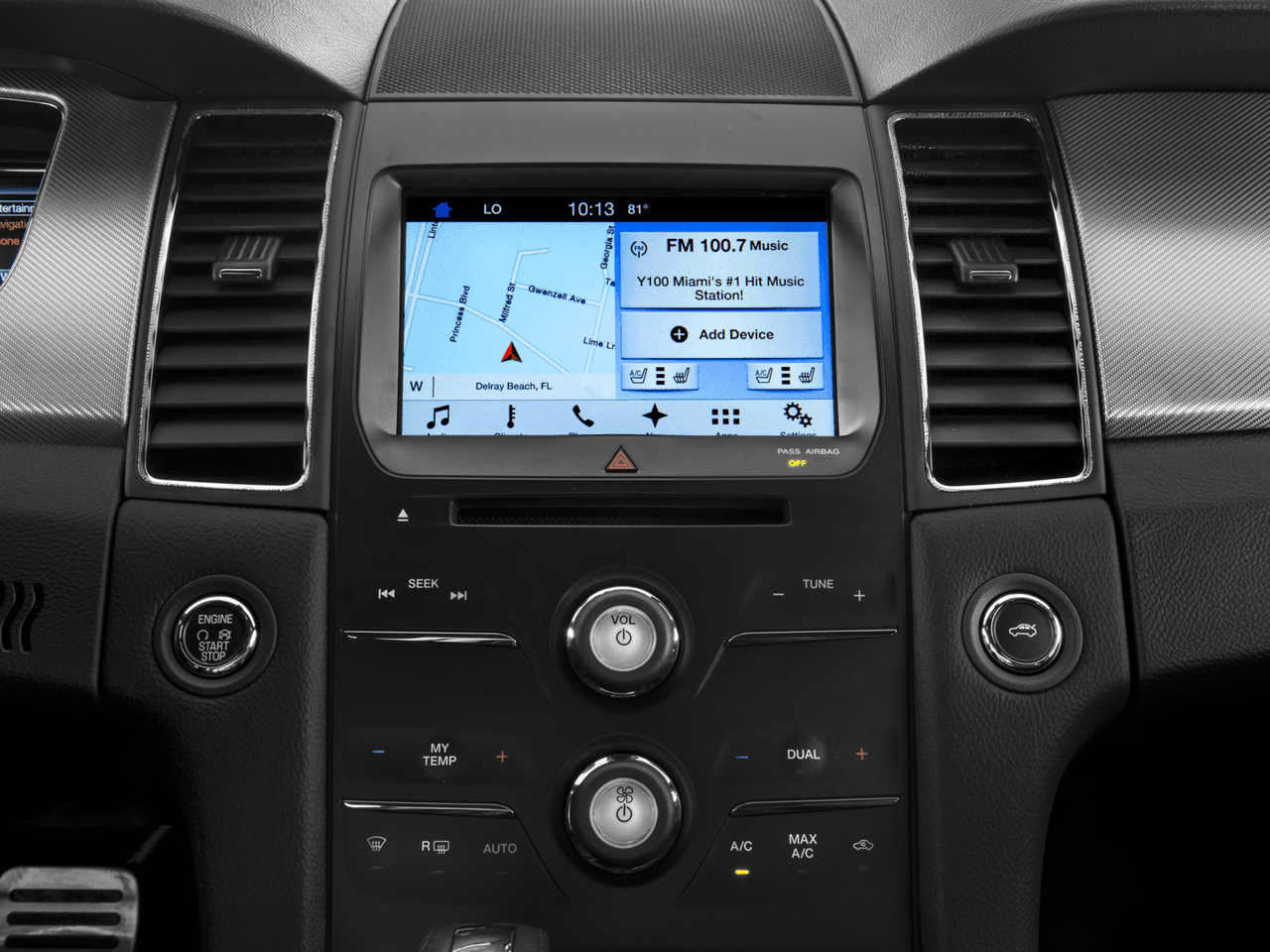 2016 Ford Taurus 4dr Sdn SHO AWD - Interior Stereo System