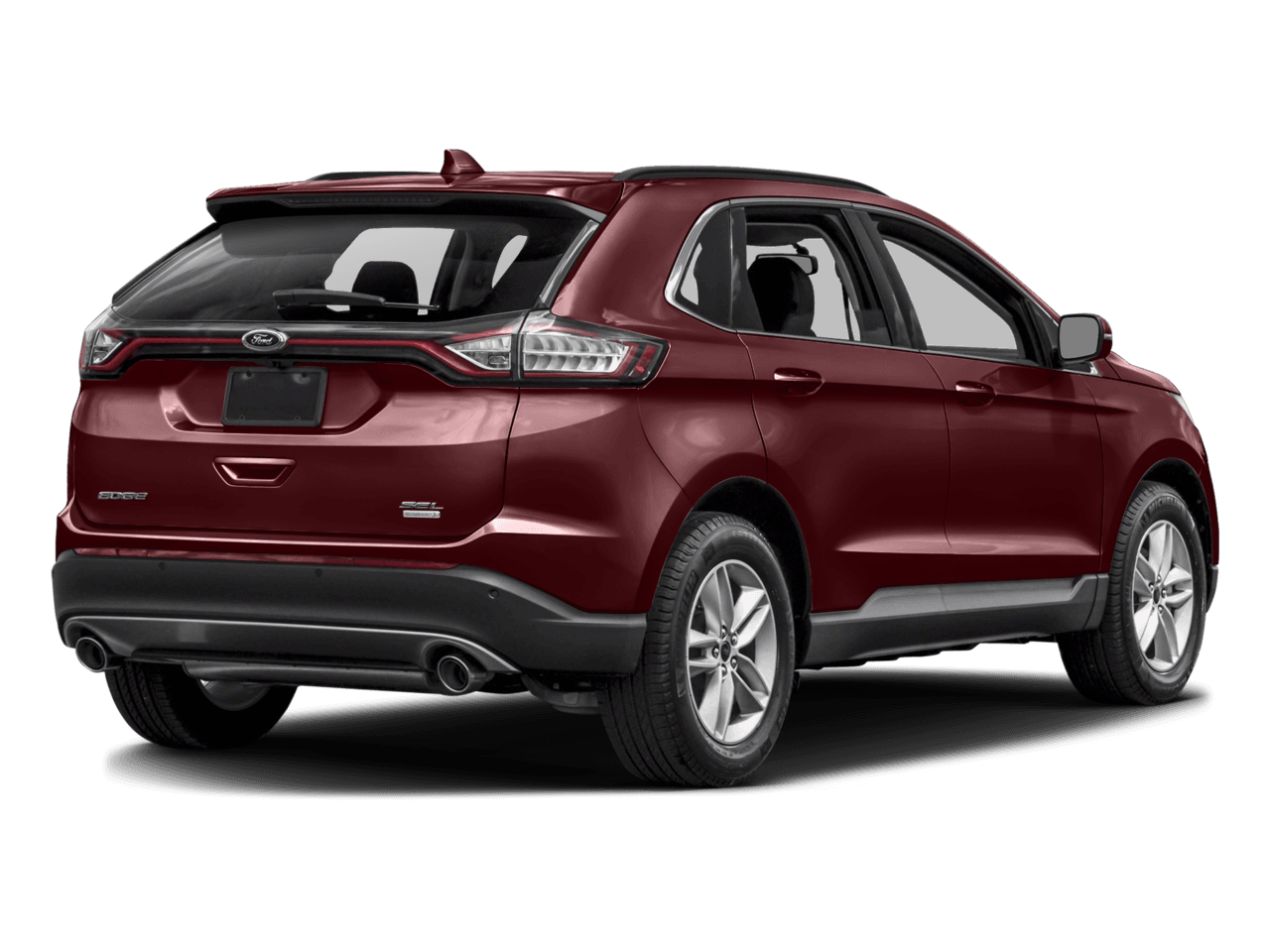 2016 Ford Edge 4dr SEL FWD - Rear 3/4, facing to the right
