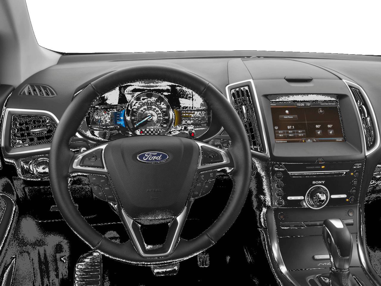 2016 Ford Edge 4dr Sport AWD - Interior Drivers Dash