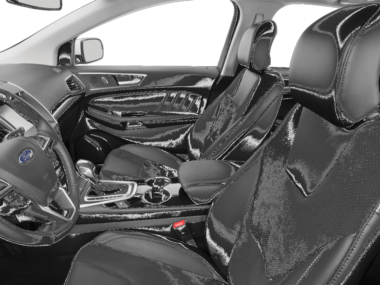 2016 Ford Edge 4dr Sport AWD - Interior Driver's Side with Door Open, Front Seat Feature