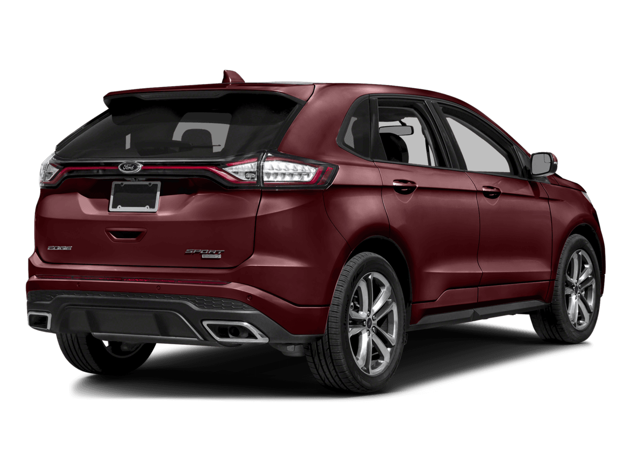 2016 Ford Edge 4dr Sport AWD - Rear 3/4, facing to the right
