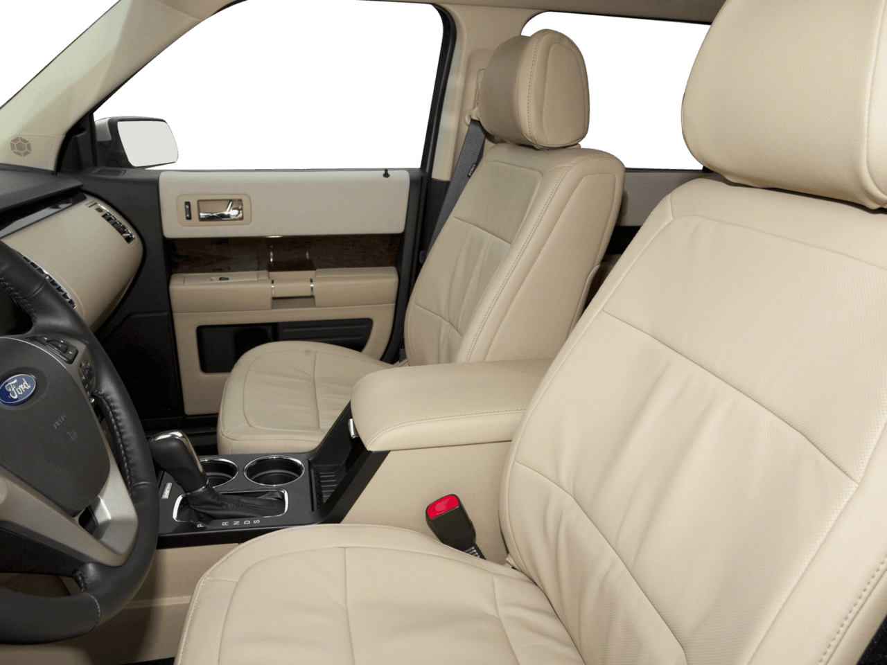 2016 Ford Flex 4dr Limited AWD w/EcoBoost - Interior Driver's Side with Door Open, Front Seat Feature