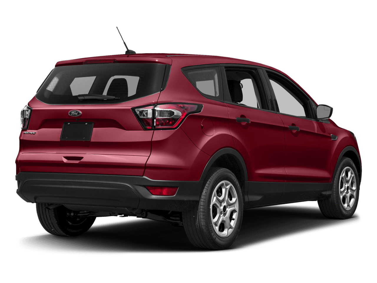 2017 Ford Escape SE 4WD - Rear 3/4, facing to the right