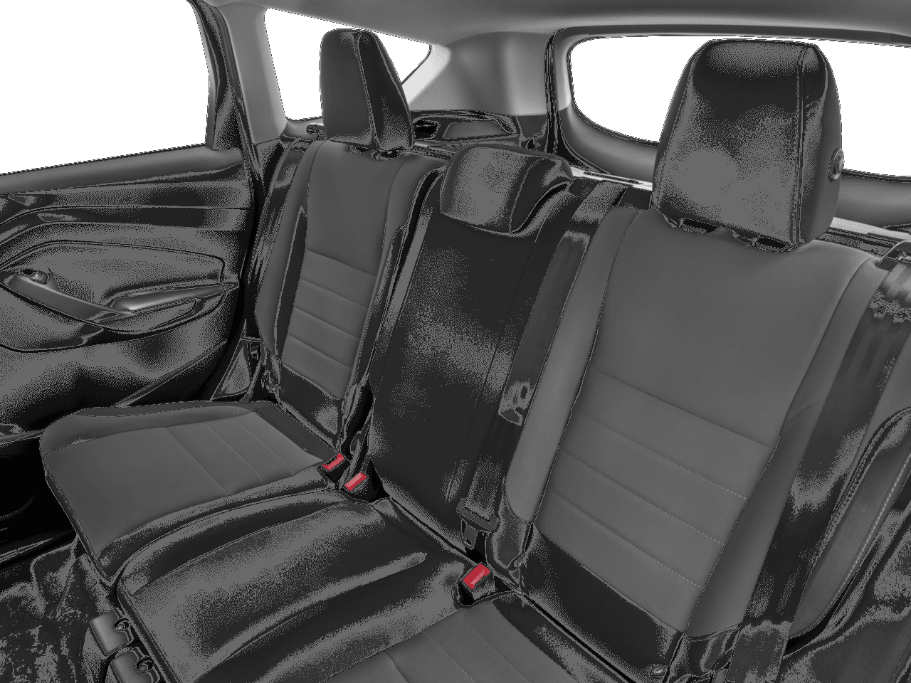 2017 Ford Escape SE FWD - Interior Rear seats