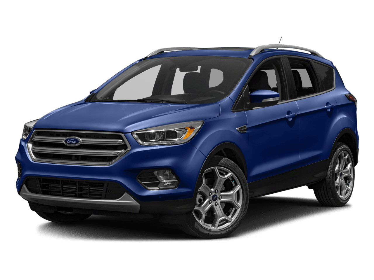 2017 Ford Escape Titanium FWD - Front 3/4, facing to the left