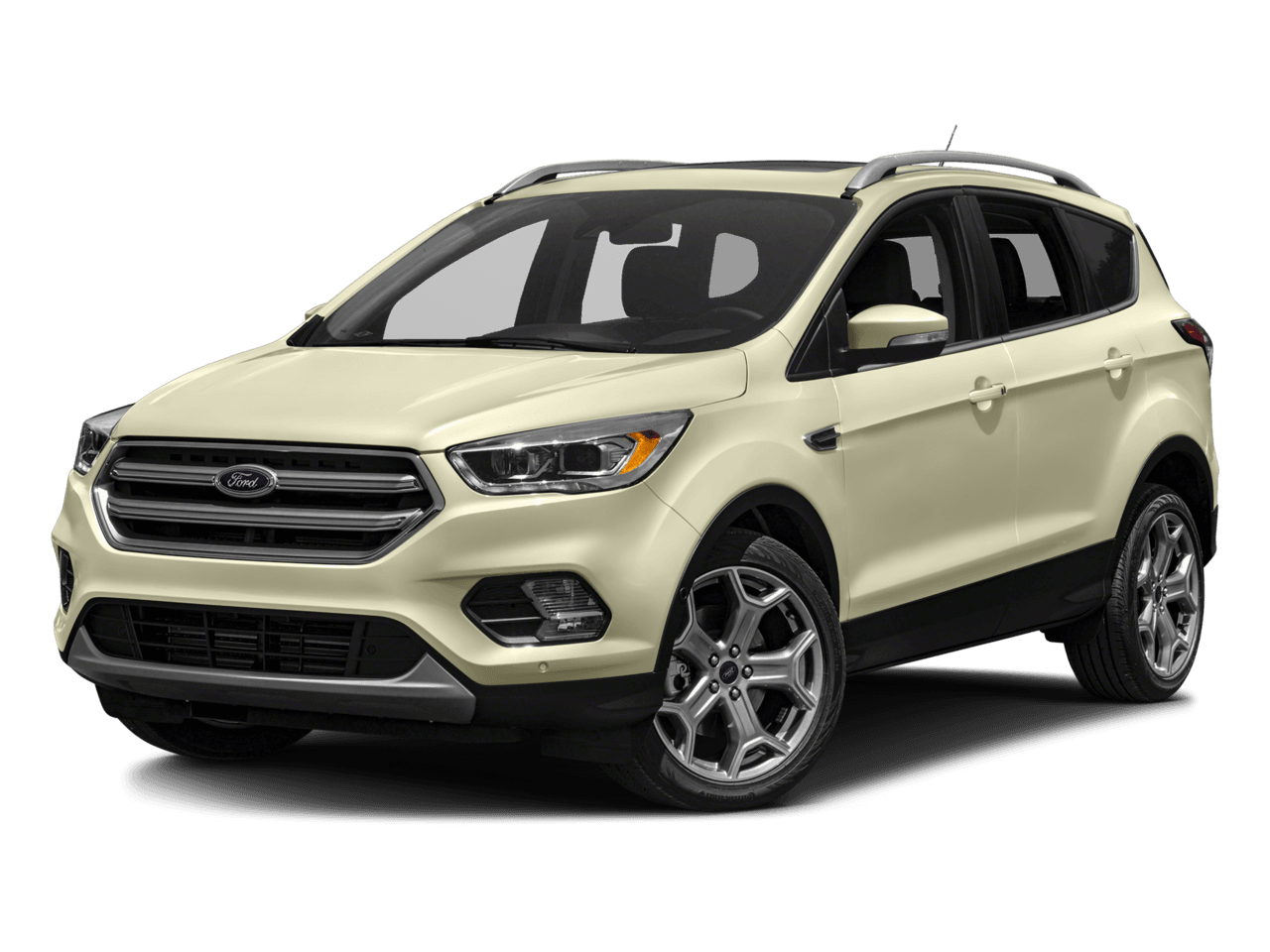 2017 Ford Escape Titanium FWD - Front 3/4, facing to the left