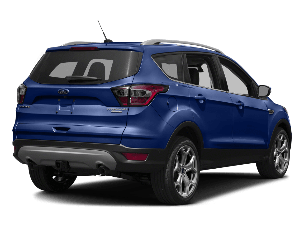 2017 Ford Escape Titanium FWD - Rear 3/4, facing to the right
