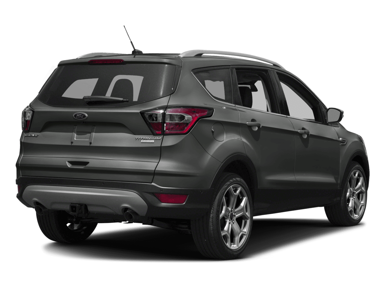 2017 Ford Escape Titanium FWD - Rear 3/4, facing to the right