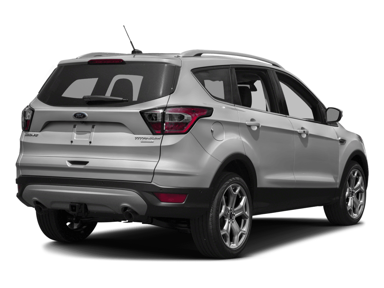 2017 Ford Escape Titanium FWD - Rear 3/4, facing to the right