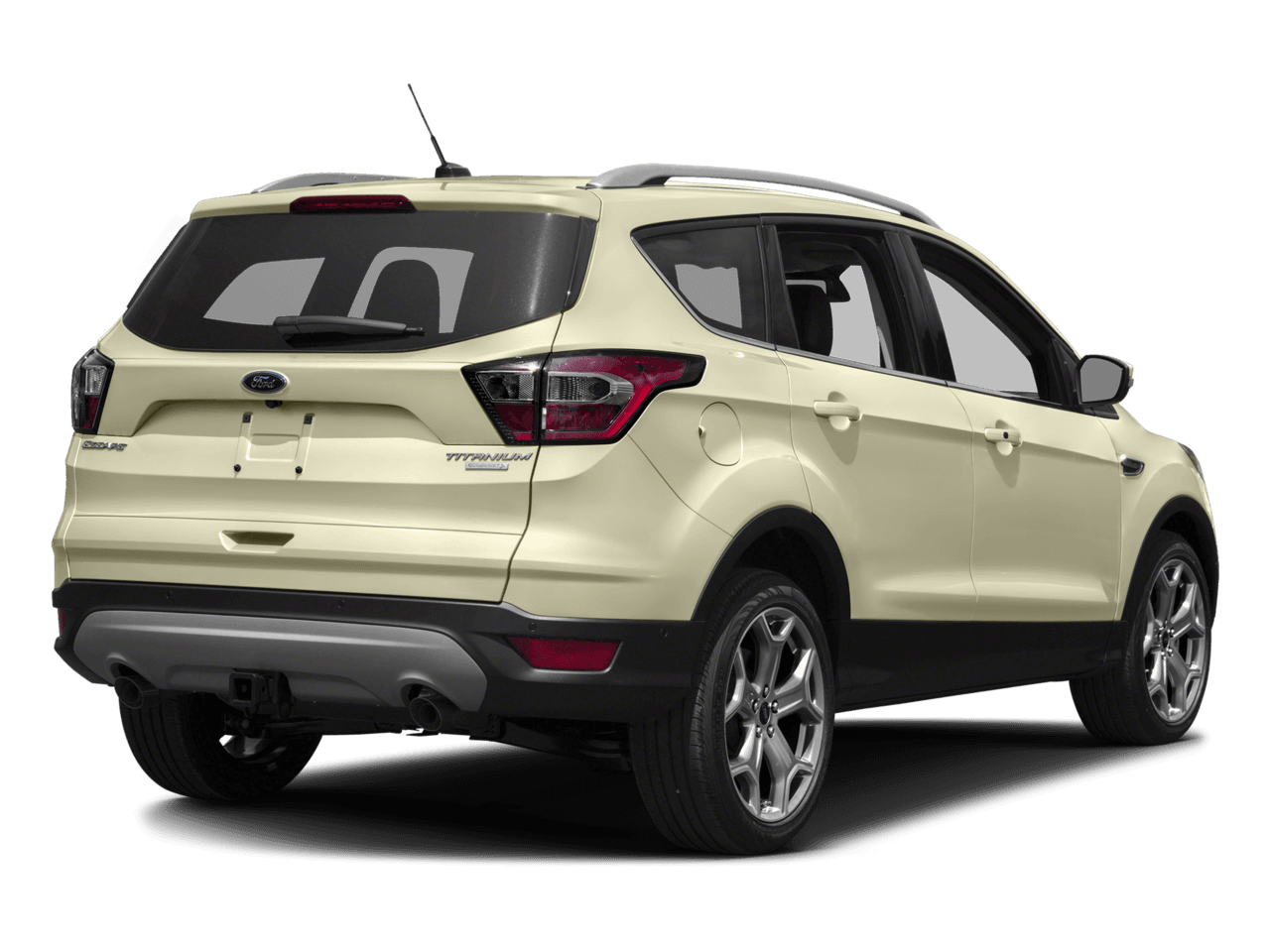 2017 Ford Escape Titanium FWD - Rear 3/4, facing to the right