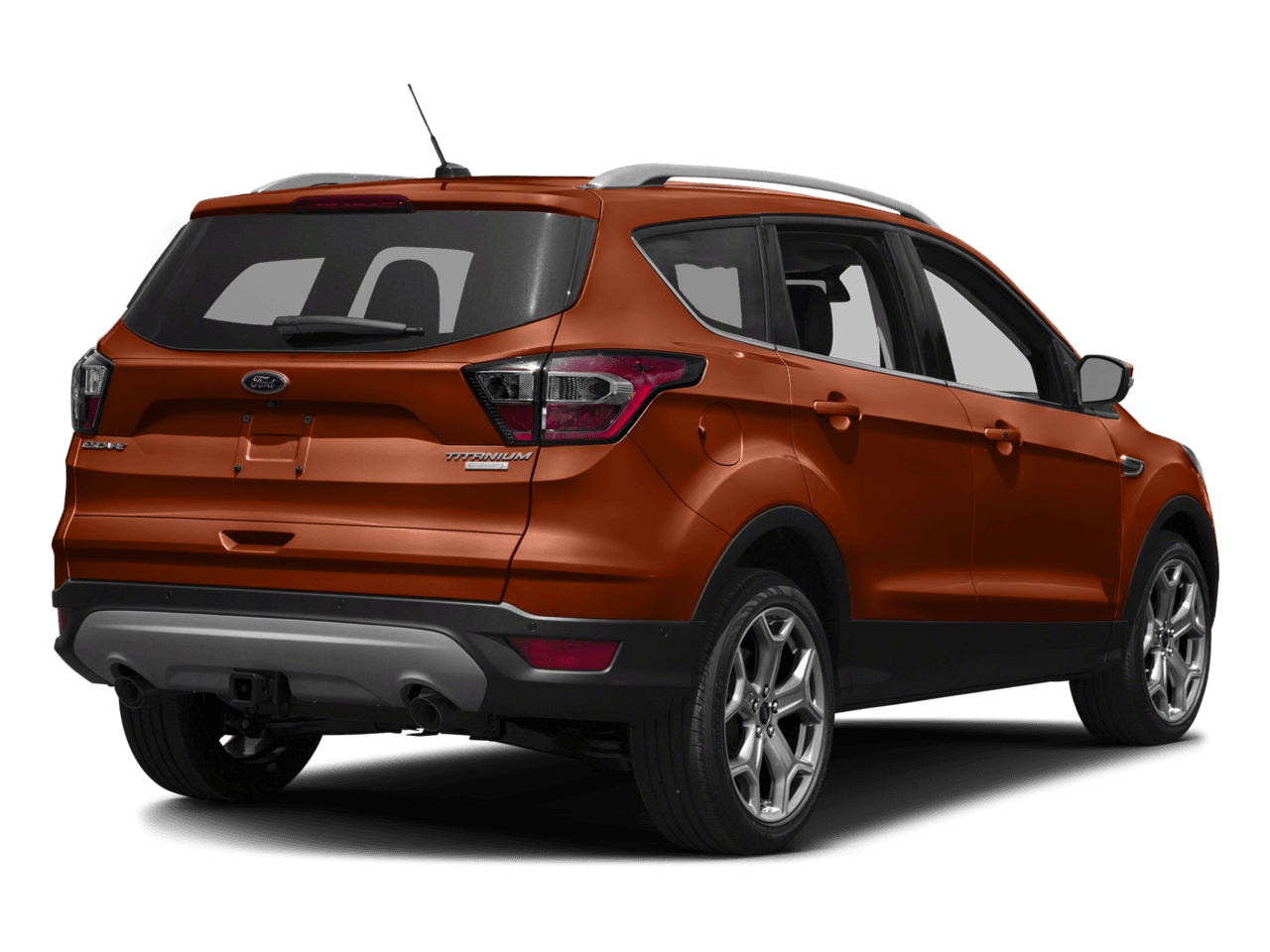 2017 Ford Escape Titanium 4WD - Rear 3/4, facing to the right