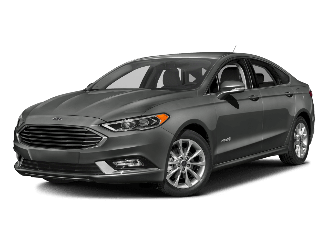 2017 Ford Fusion Hybrid SE FWD - Front 3/4, facing to the left