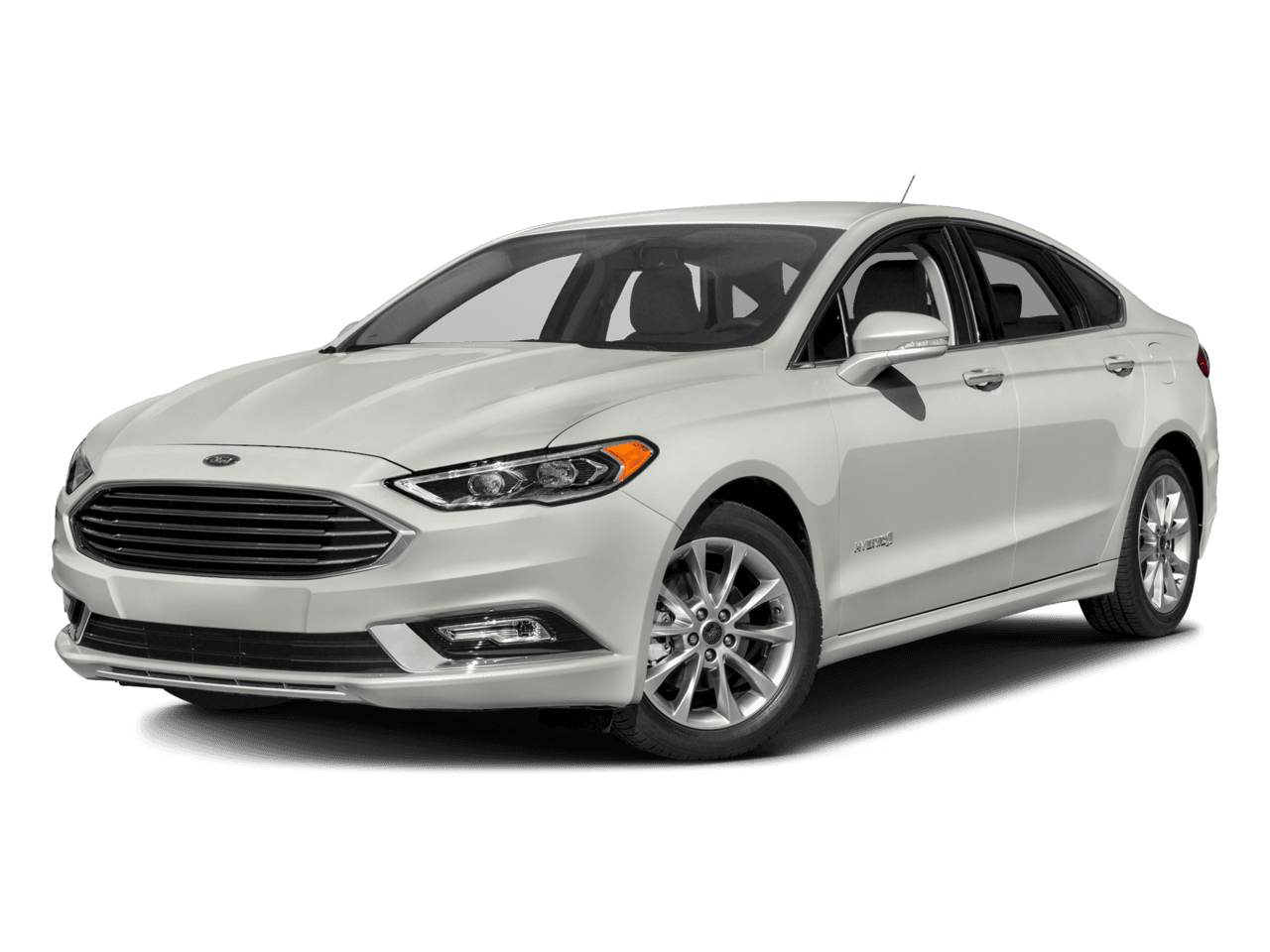 2017 Ford Fusion Hybrid SE FWD - Front 3/4, facing to the left