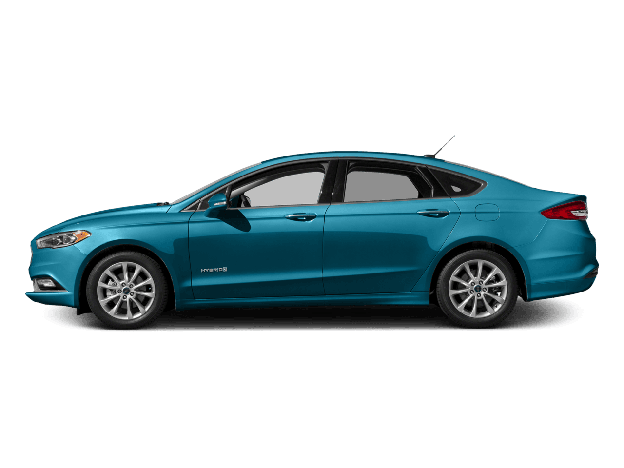2017 Ford Fusion Hybrid SE FWD - Profile, facing to the left