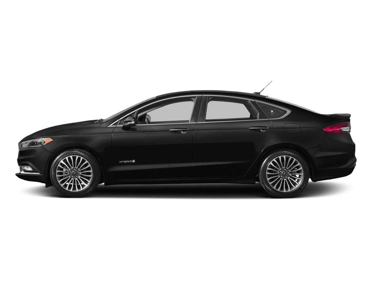 2017 Ford Fusion Hybrid Titanium FWD - Profile, facing to the left