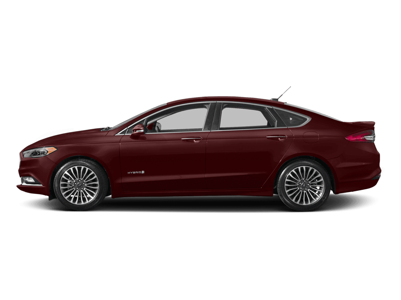 2017 Ford Fusion Hybrid Titanium FWD - Profile, facing to the left