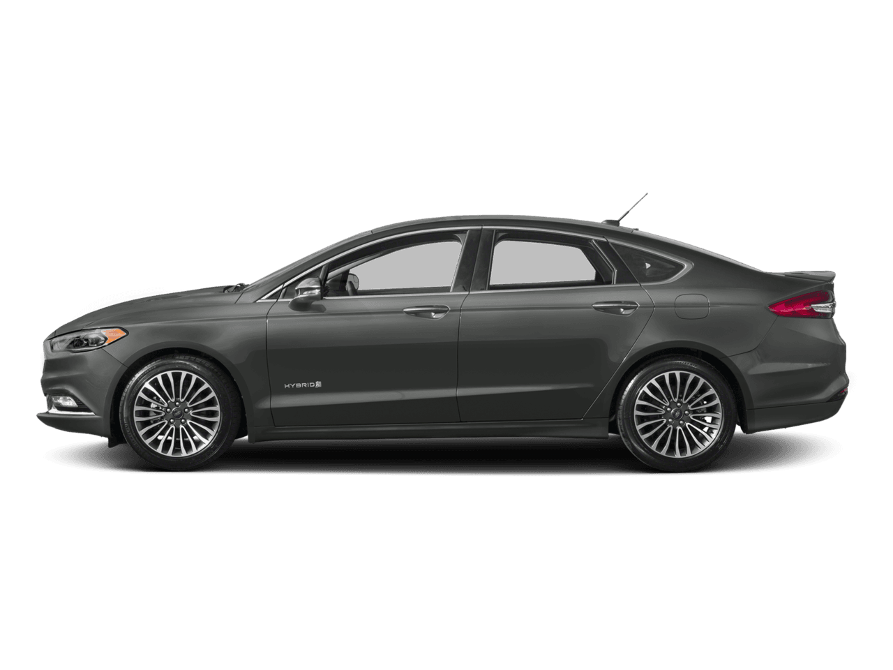 2017 Ford Fusion Hybrid Titanium FWD - Profile, facing to the left