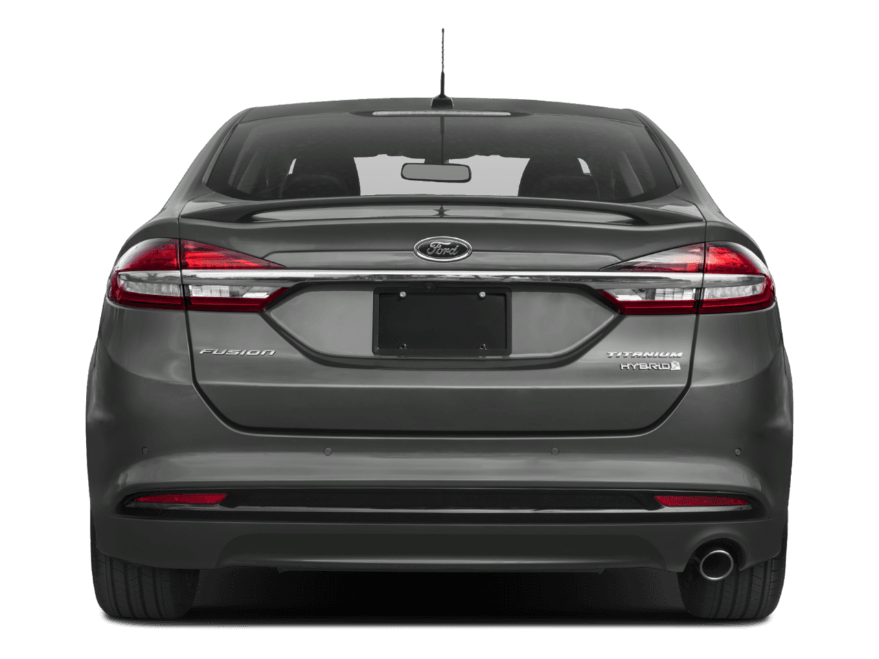 2017 Ford Fusion Hybrid Titanium FWD - Rear (full)