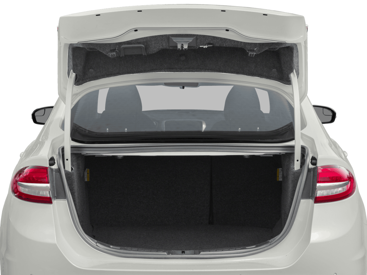 2017 Ford Fusion S FWD - Interior Trunk with Hatch Open Feature