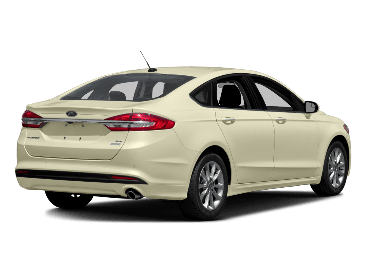 2017 Ford Fusion SE FWD - Rear 3/4, facing to the right