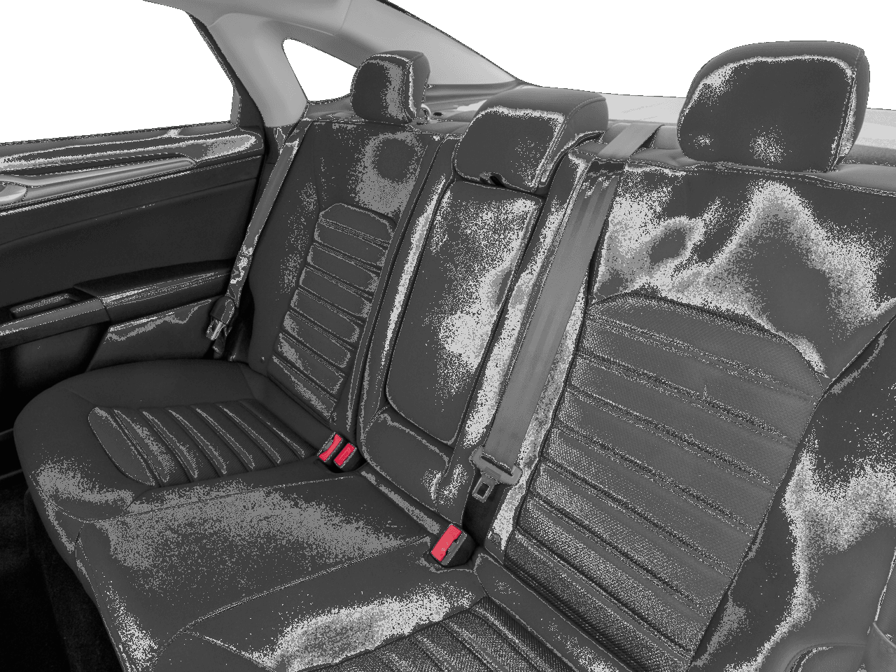 2017 Ford Fusion SE FWD - Interior Rear seats