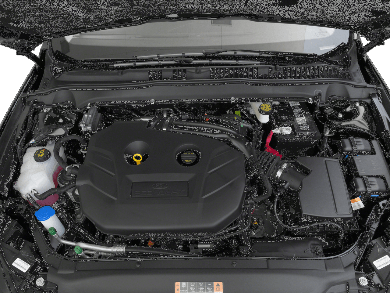 2017 Ford Fusion Titanium AWD - Interior Engine Shot Feature