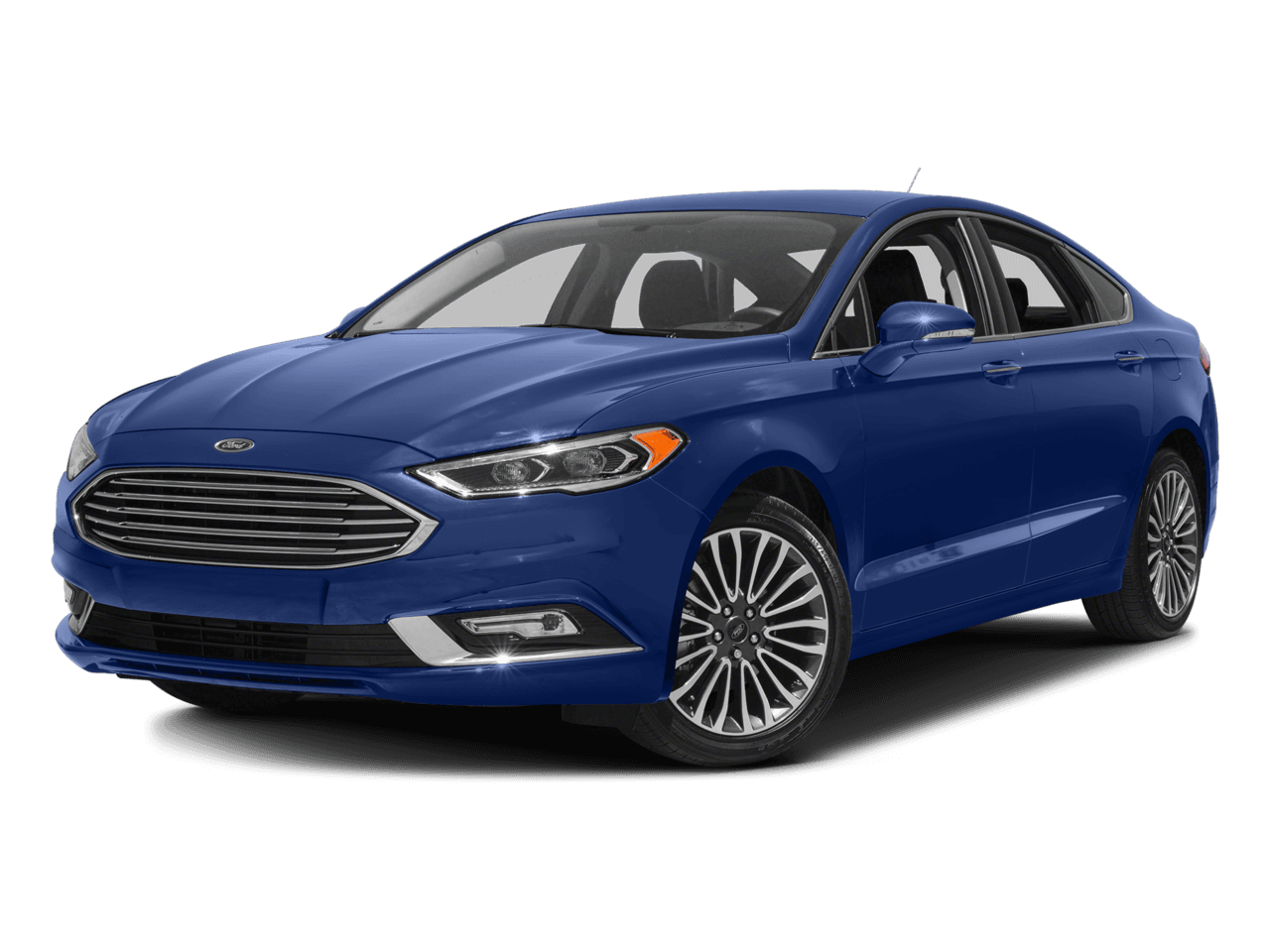 2017 Ford Fusion Titanium AWD - Front 3/4, facing to the left