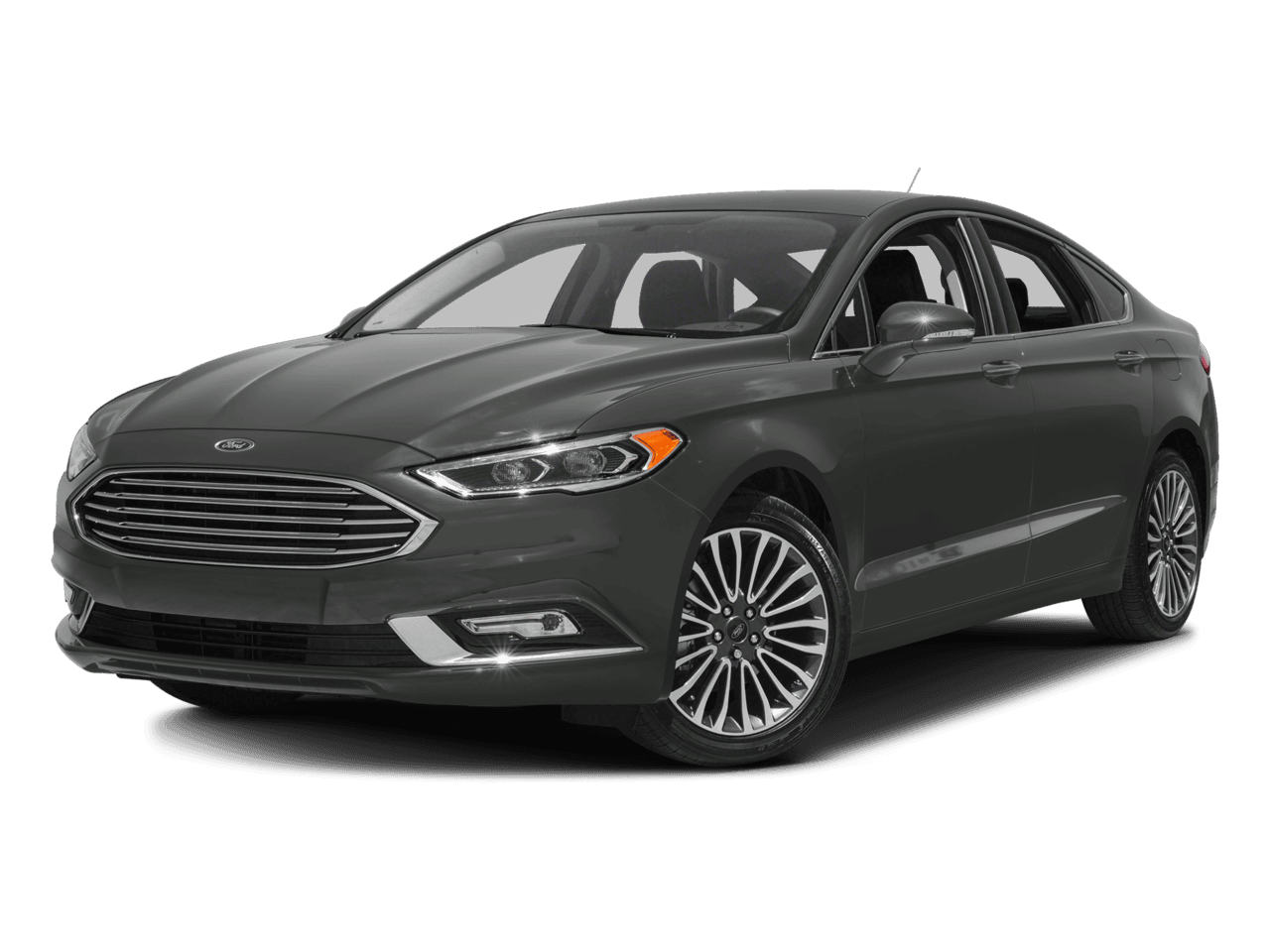 2017 Ford Fusion Titanium AWD - Front 3/4, facing to the left