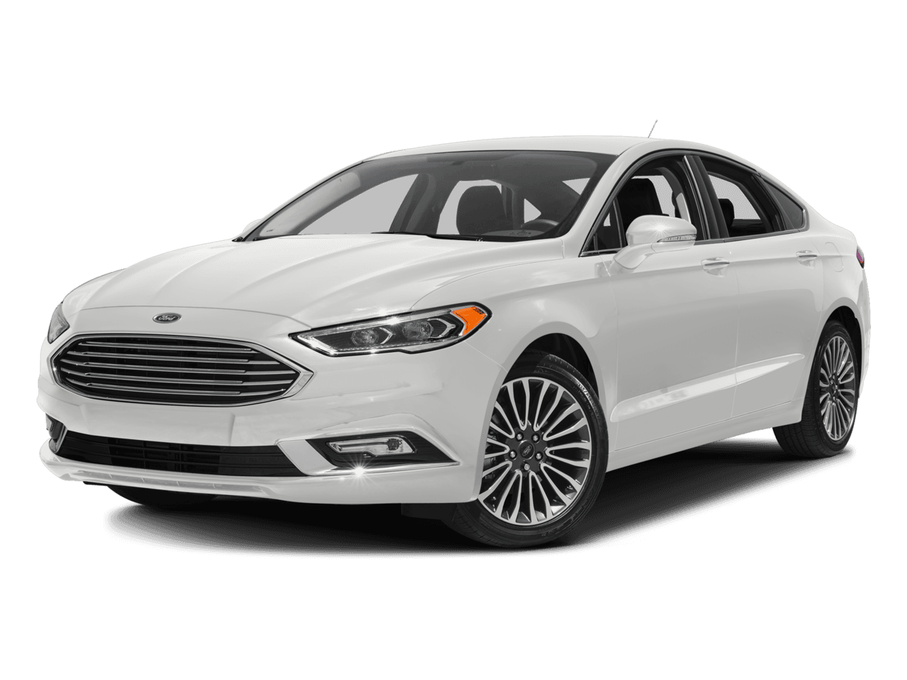 2017 Ford Fusion Titanium AWD - Front 3/4, facing to the left