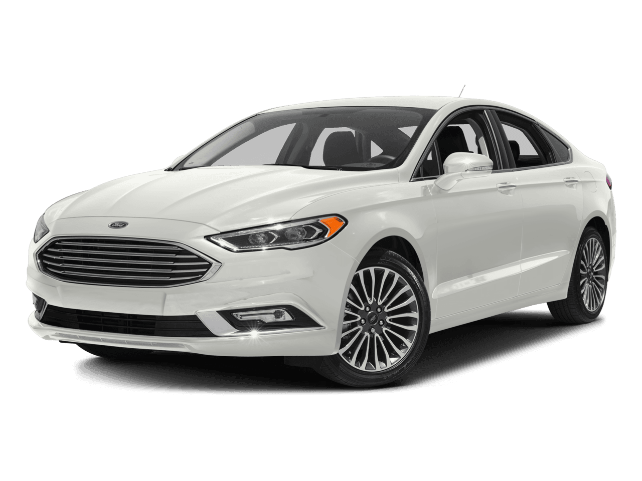 2017 Ford Fusion Titanium AWD - Front 3/4, facing to the left