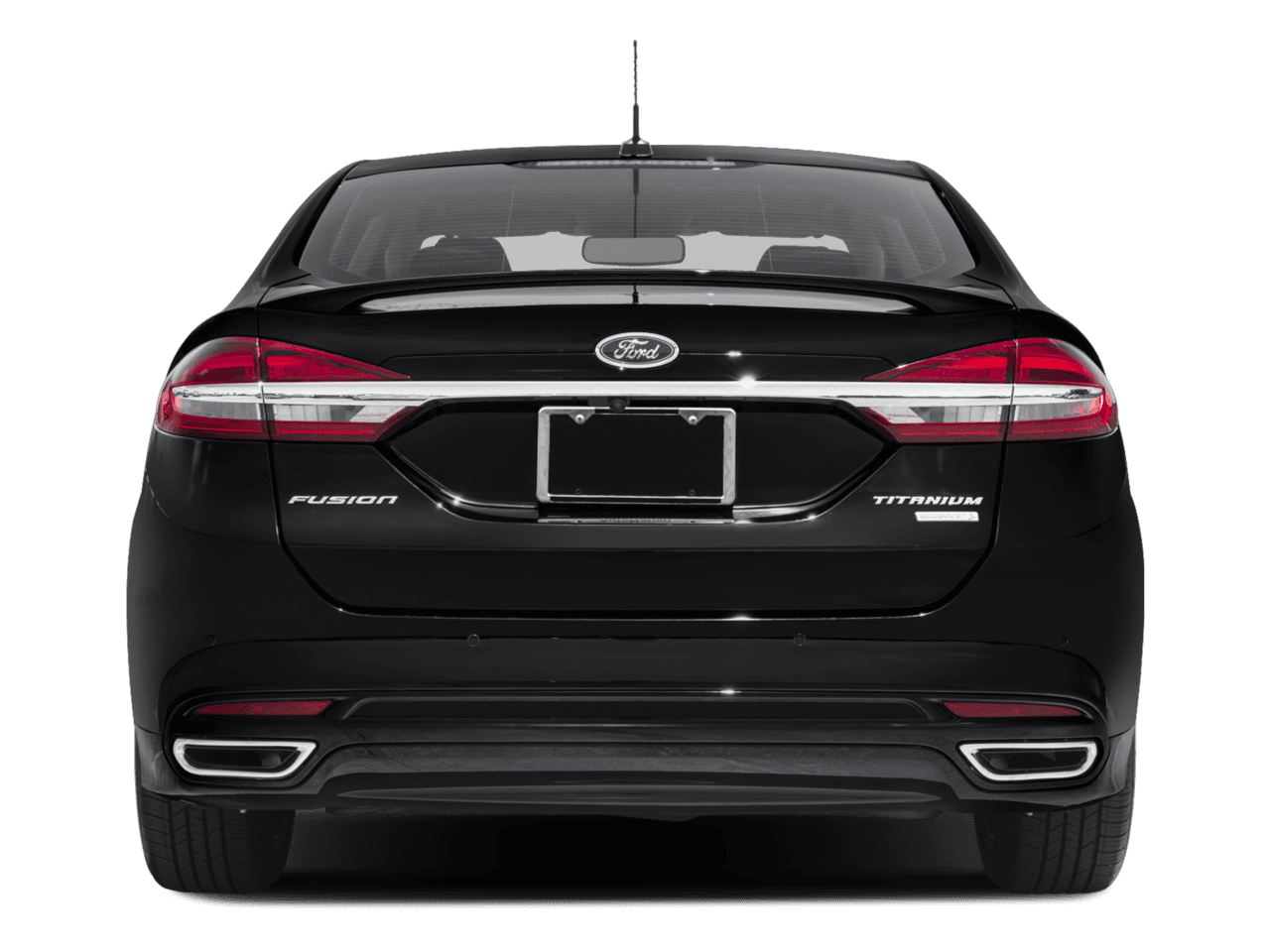 2017 Ford Fusion Titanium AWD - Rear (full)