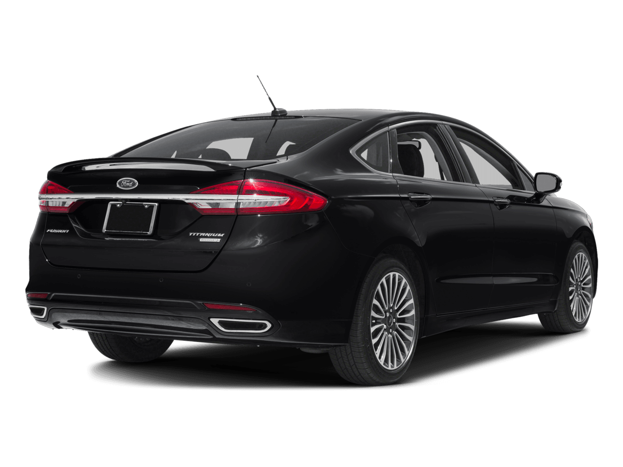 2017 Ford Fusion Titanium AWD - Rear 3/4, facing to the right