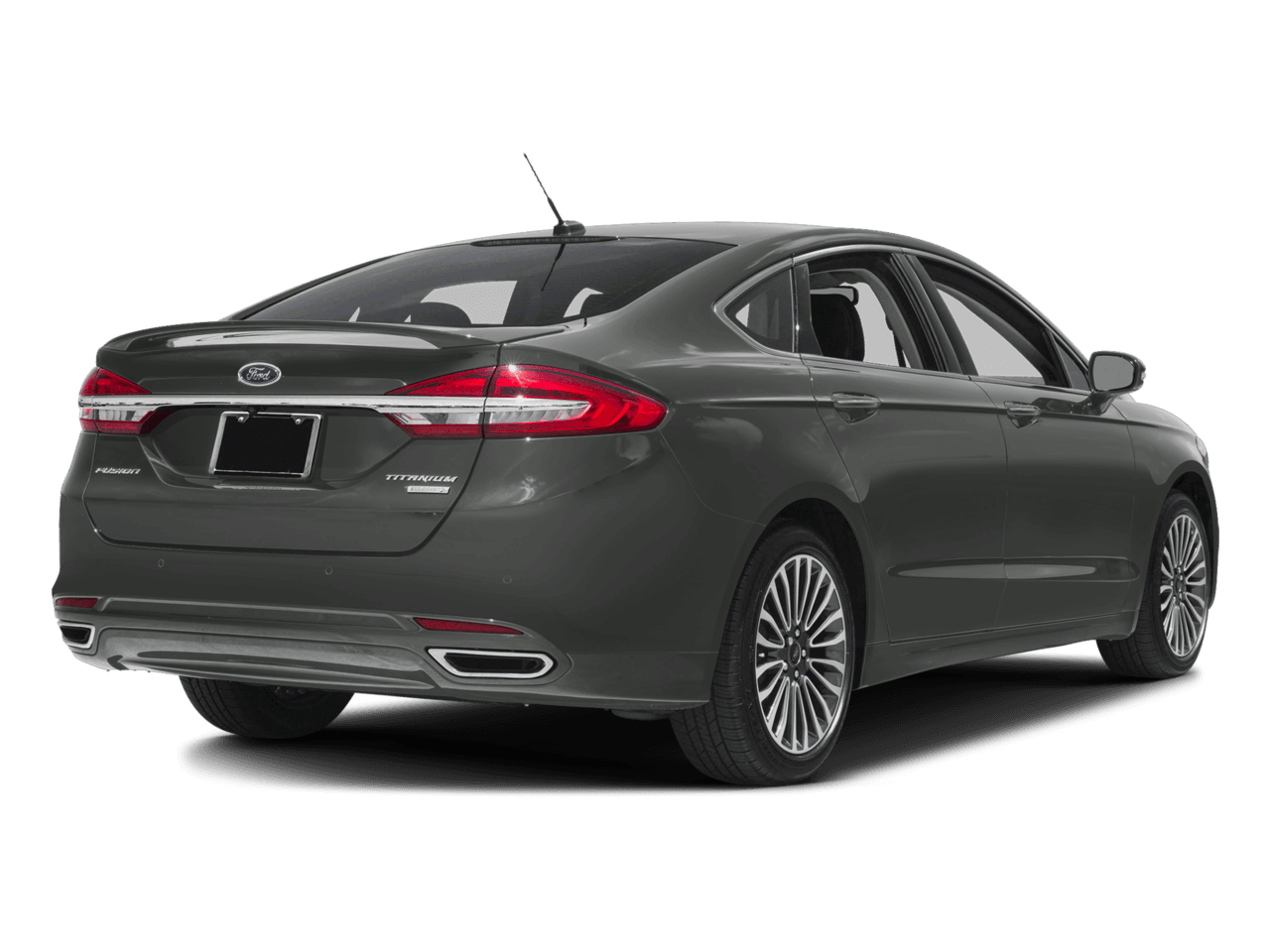 2017 Ford Fusion Titanium AWD - Rear 3/4, facing to the right