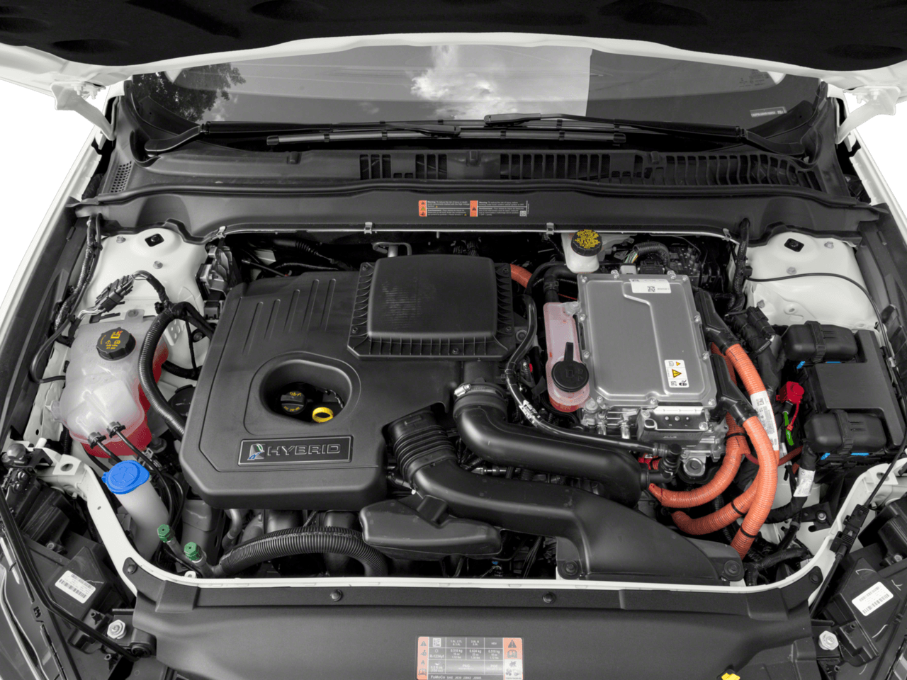 2017 Ford Fusion Hybrid S FWD - Interior Engine Shot Feature