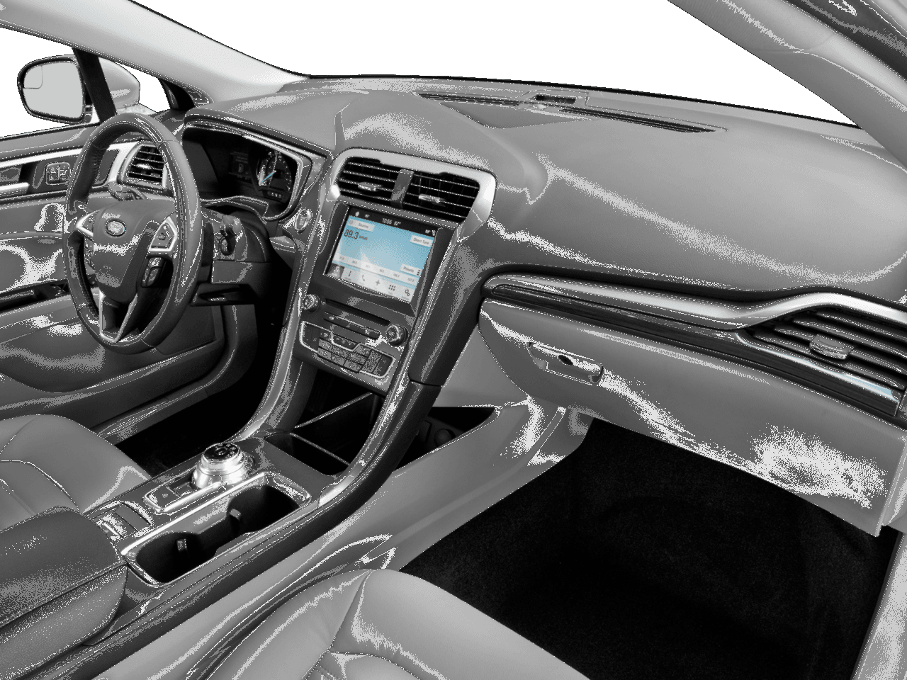 2017 Ford Fusion Hybrid S FWD - Interior Passenger Dash