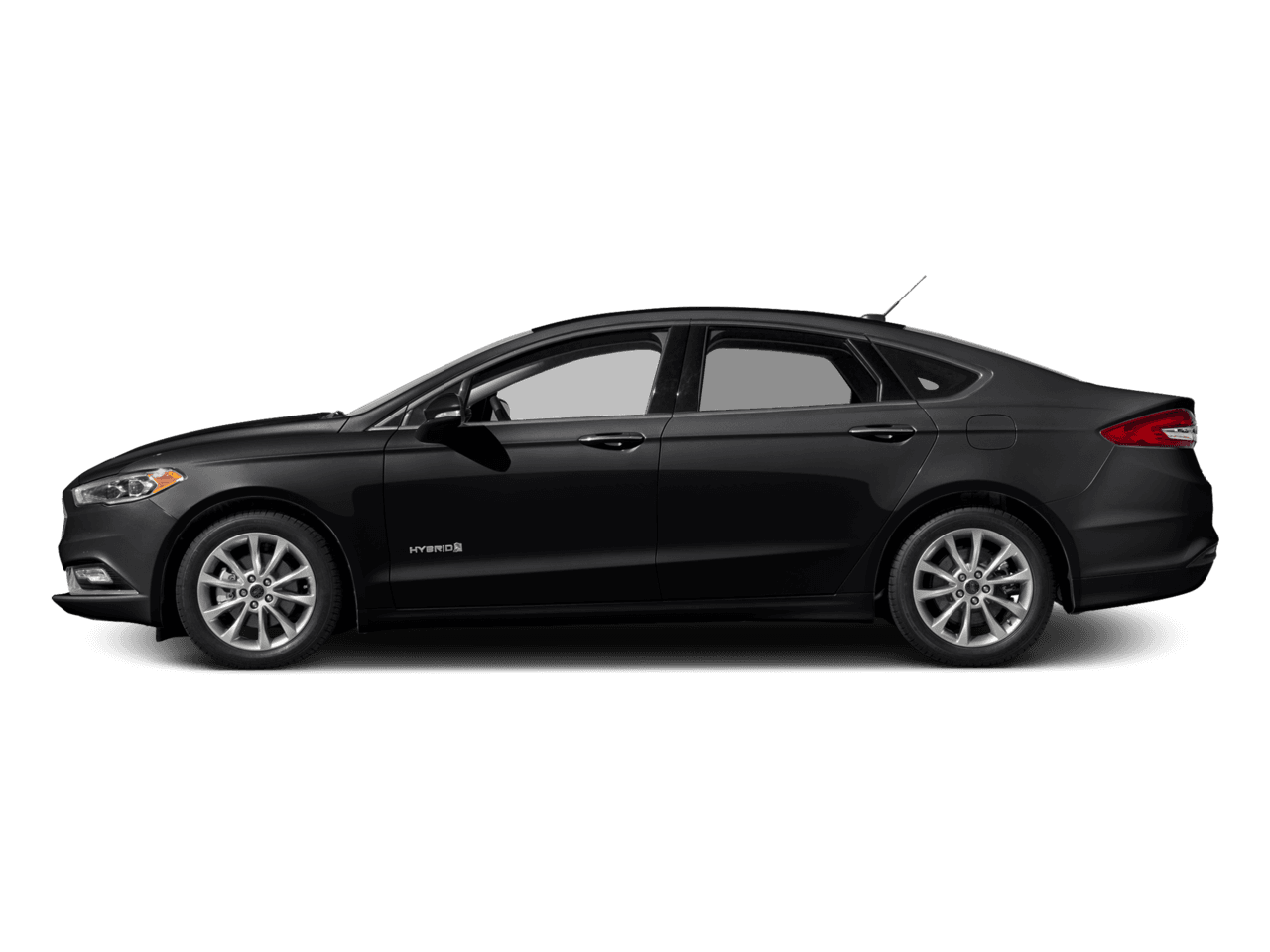 2017 Ford Fusion Hybrid S FWD - Profile, facing to the left