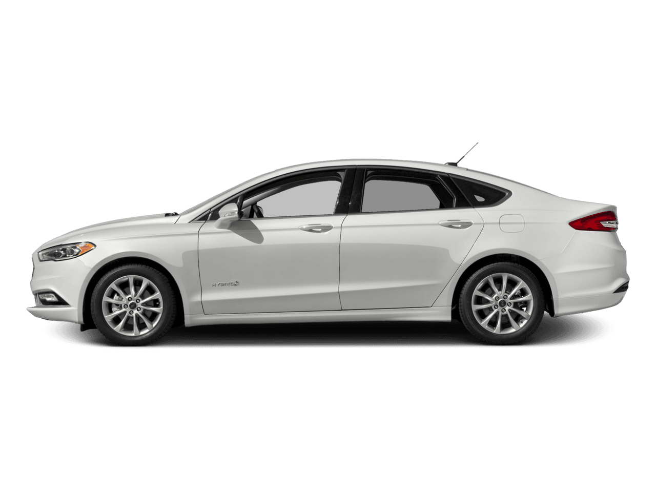 2017 Ford Fusion Hybrid S FWD - Profile, facing to the left